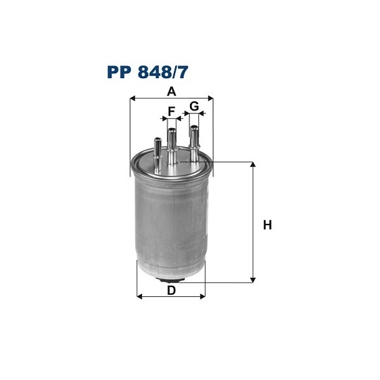 PP 848/7 - Fuel filter 