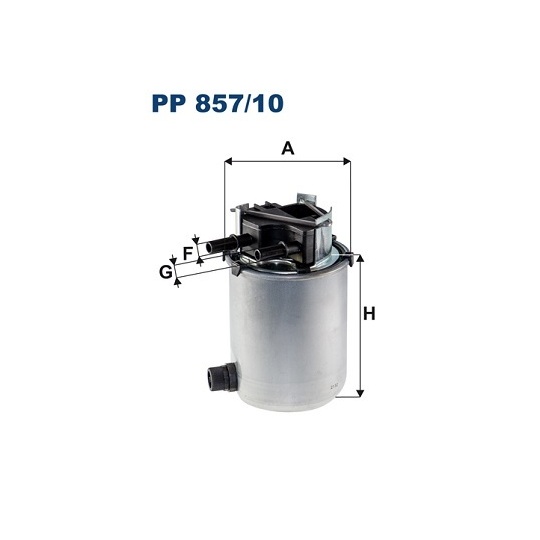 PP 857/10 - Fuel filter 