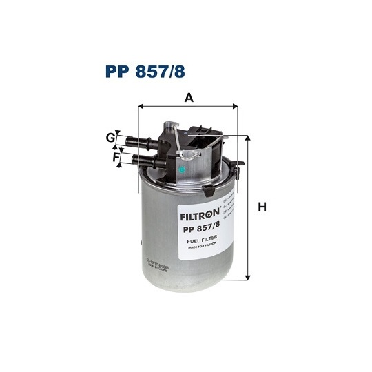 PP 857/8 - Fuel filter 