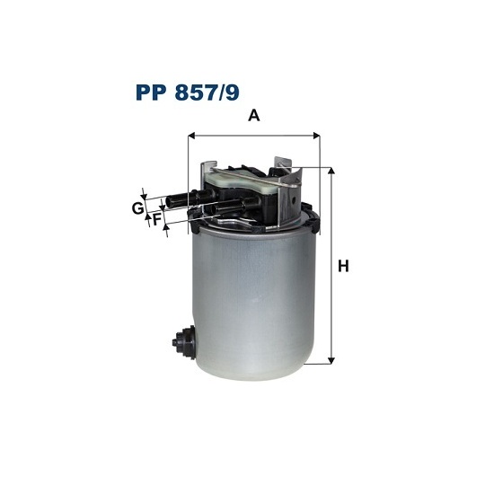 PP 857/9 - Fuel filter 