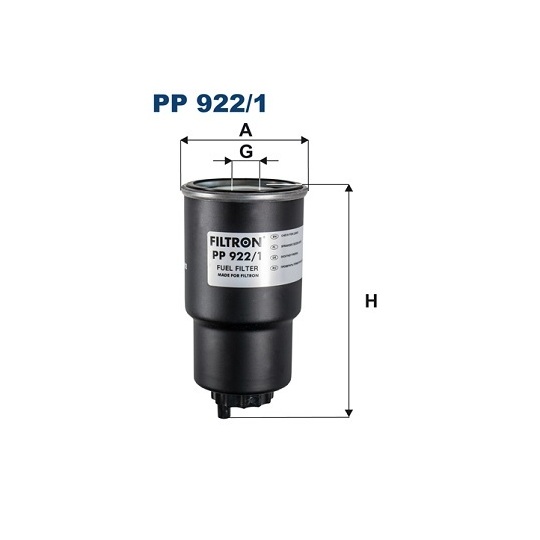 PP 922/1 - Fuel filter 