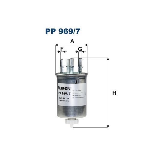 PP 969/7 - Fuel filter 