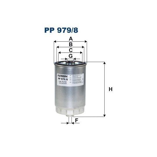 PP 979/8 - Kütusefilter 