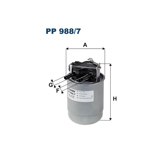 PP 988/7 - Fuel filter 