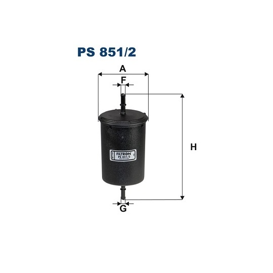 PS 851/2 - Polttoainesuodatin 