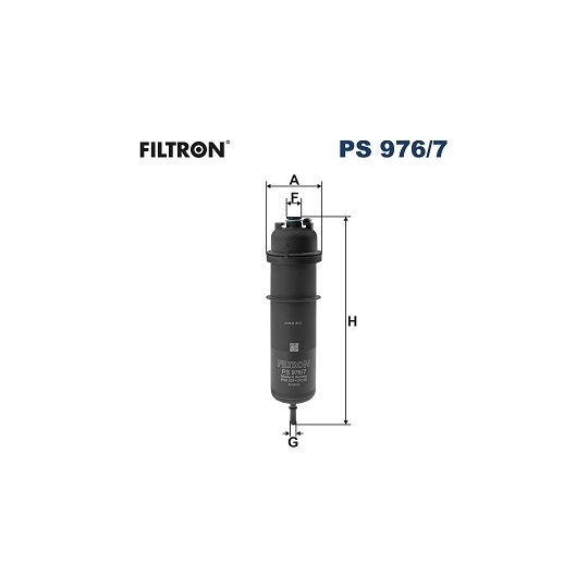 PS 976/7 - Fuel filter 