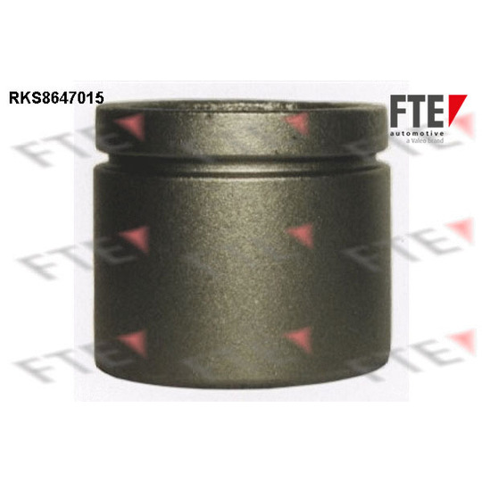 Piston, brake caliper