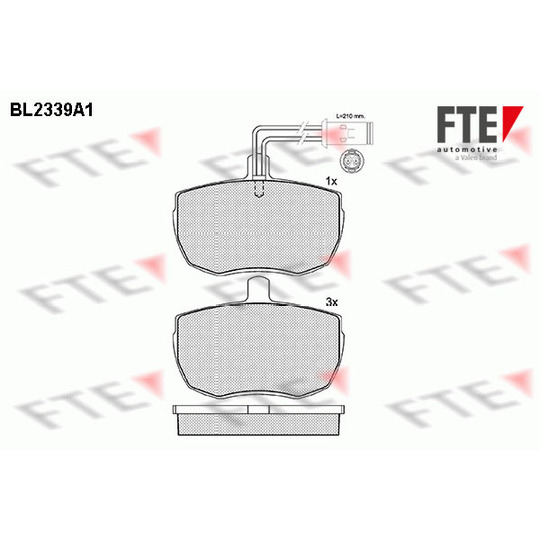 BL2339A1 - Piduriklotsi komplekt, ketaspidur 