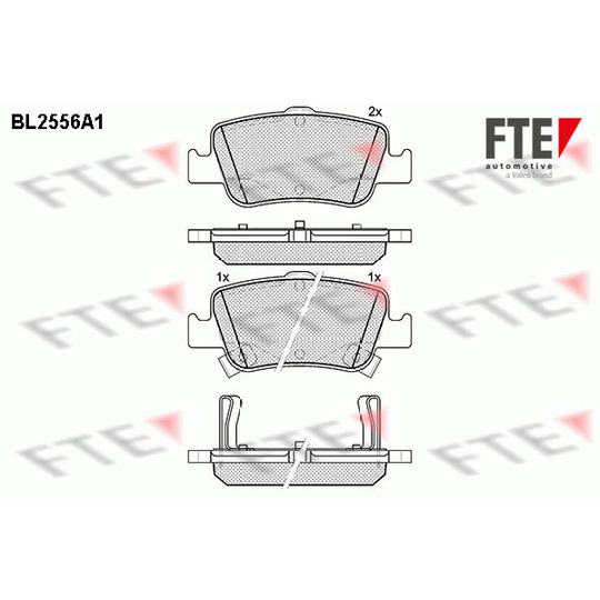 BL2556A1 - Piduriklotsi komplekt, ketaspidur 