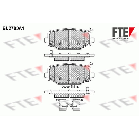 BL2703A1 - Piduriklotsi komplekt, ketaspidur 