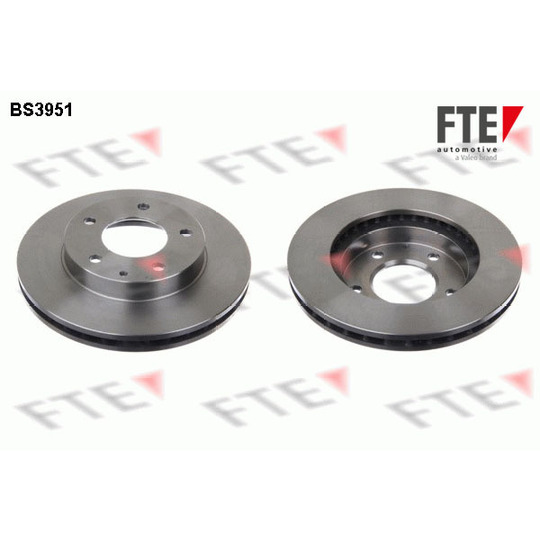 BS3951 - Brake Disc 