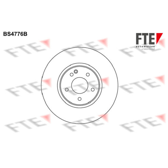 BS4776B - Brake Disc 