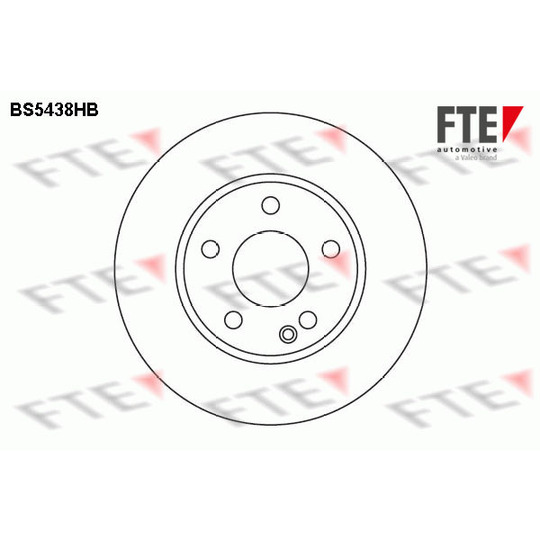 BS5438HB - Brake Disc 