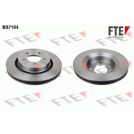 BS7104 - Brake Disc 