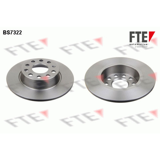 BS7322 - Brake Disc 