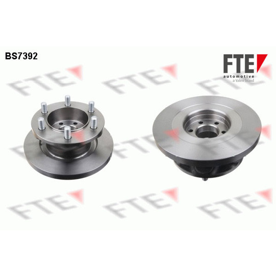 BS7392 - Brake Disc 