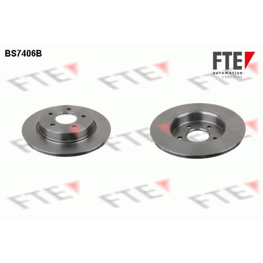 BS7406B - Brake Disc 