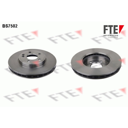 BS7502 - Brake Disc 