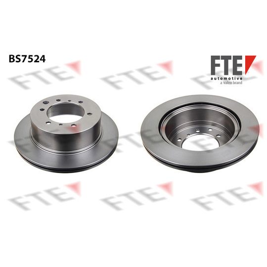 BS7524 - Brake Disc 