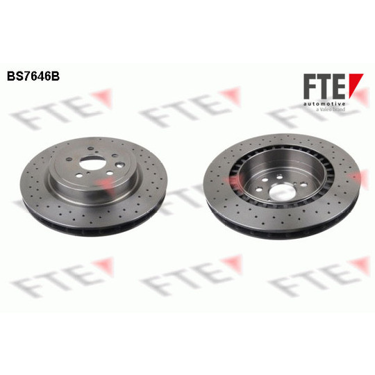 BS7646B - Brake Disc 