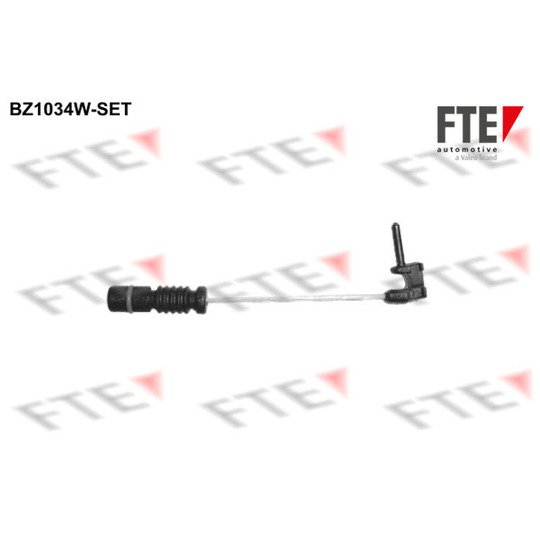 BZ1034W-SET - Warning Contact, brake pad wear 