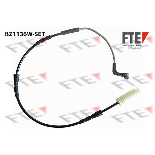 BZ1136W-SET - Warning Contact, brake pad wear 