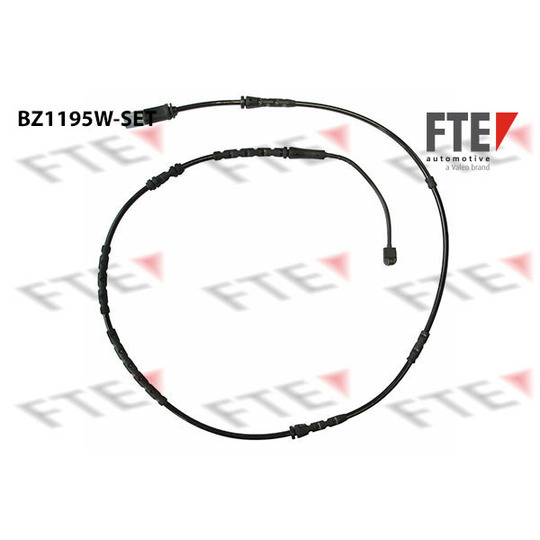 BZ1195W-SET - Warning Contact, brake pad wear 