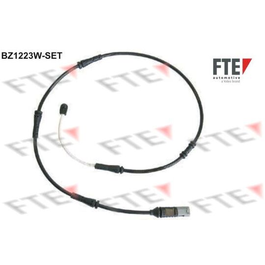 BZ1223W-SET - Warning Contact, brake pad wear 