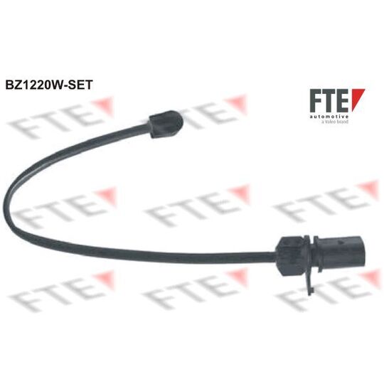 BZ1220W-SET - Warning Contact, brake pad wear 