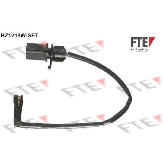 BZ1218W-SET - Warning Contact, brake pad wear 