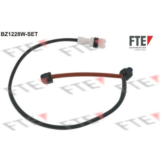 BZ1228W-SET - Warning Contact, brake pad wear 