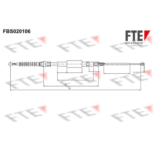 FBS020106 - Vaijeri, seisontajarru 