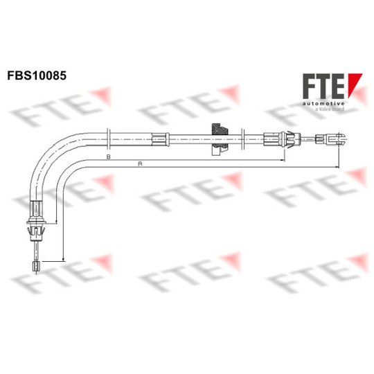 FBS10085 - Cable, parking brake 