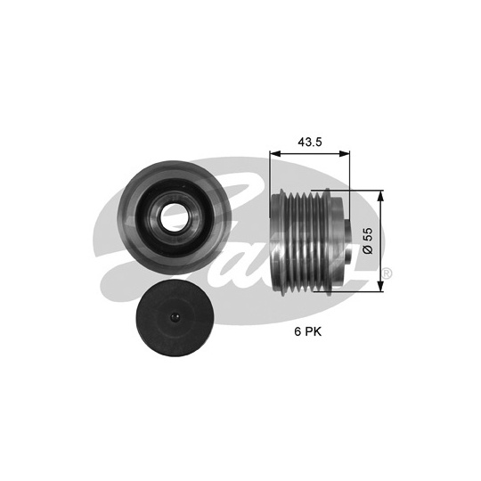 OAP7219 - Alternator Freewheel Clutch 