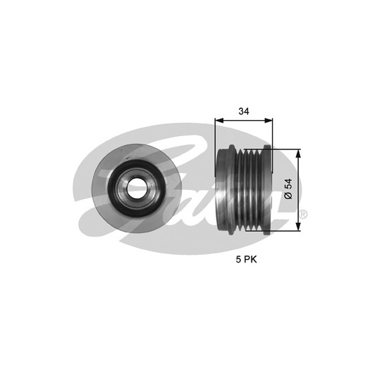OAP7220 - Alternator Freewheel Clutch 
