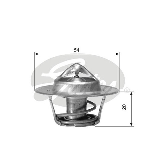 TH00171G1 - Thermostat, coolant 