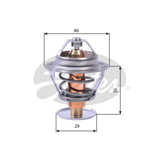 TH10482G1 - Thermostat, coolant 