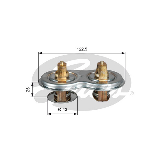 TH52275G1 - Thermostat, coolant 