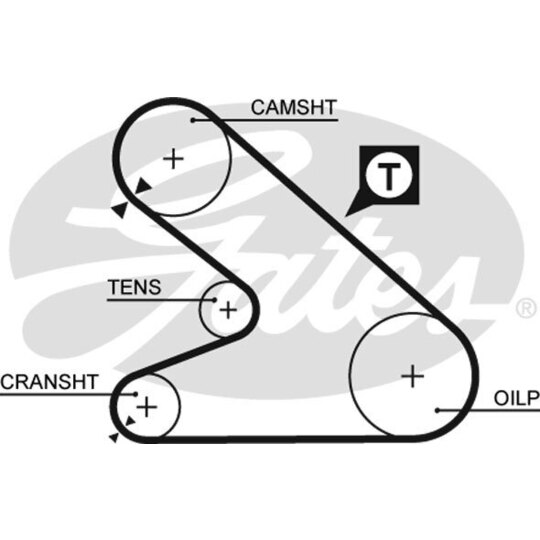 K015054 - Timing Belt Set 