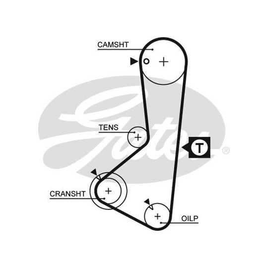K015075XS - Timing Belt Set 