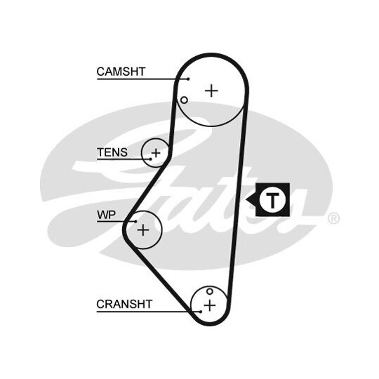 K015215XS - Timing Belt Set 