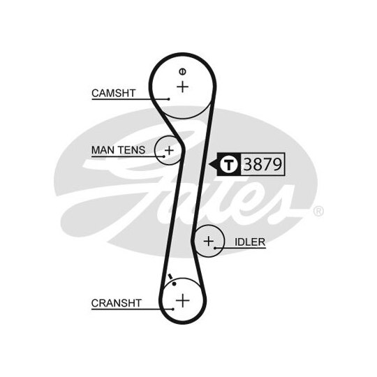 K015457XS - Timing Belt Set 
