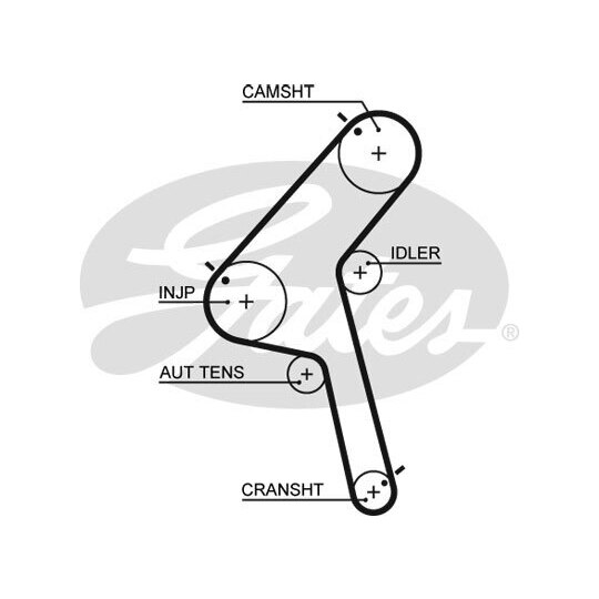 K015470XS - Timing Belt Set 