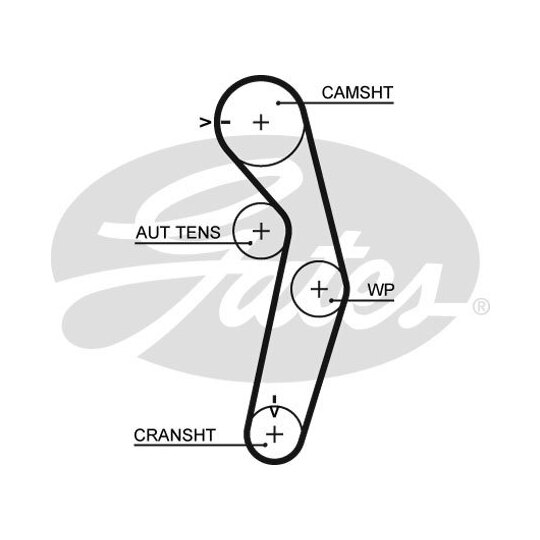 K015445XS - Timing Belt Set 