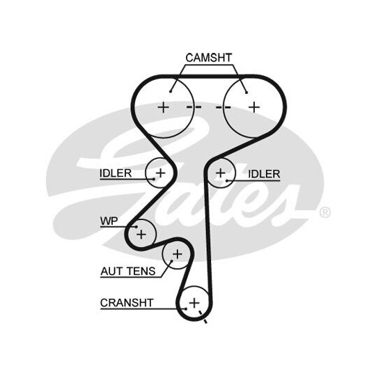 K015499XS - Timing Belt Set 