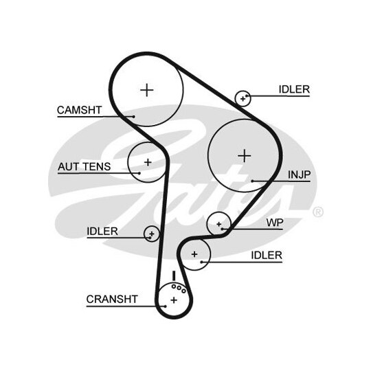 K015559XS - Timing Belt Set 