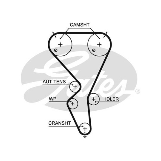 K015615XS - Timing Belt Set 