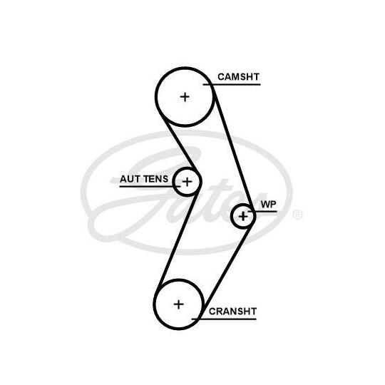 K015673XS - Timing Belt Set 