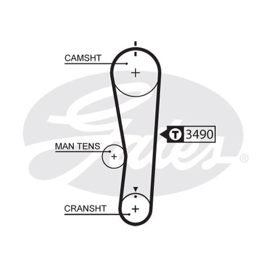 K015637XS - Timing Belt Set 