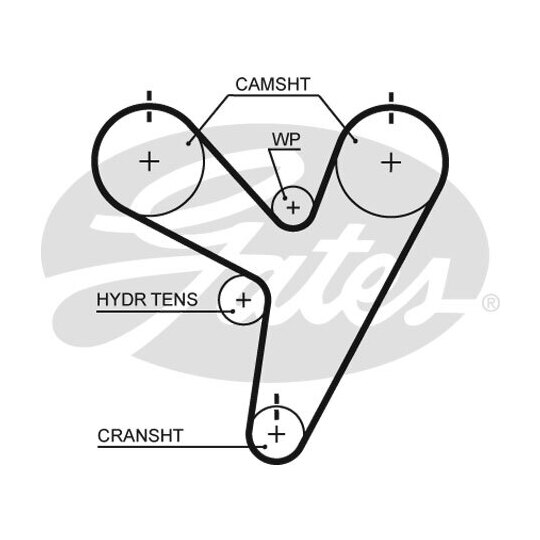 K015674XS - Timing Belt Set 